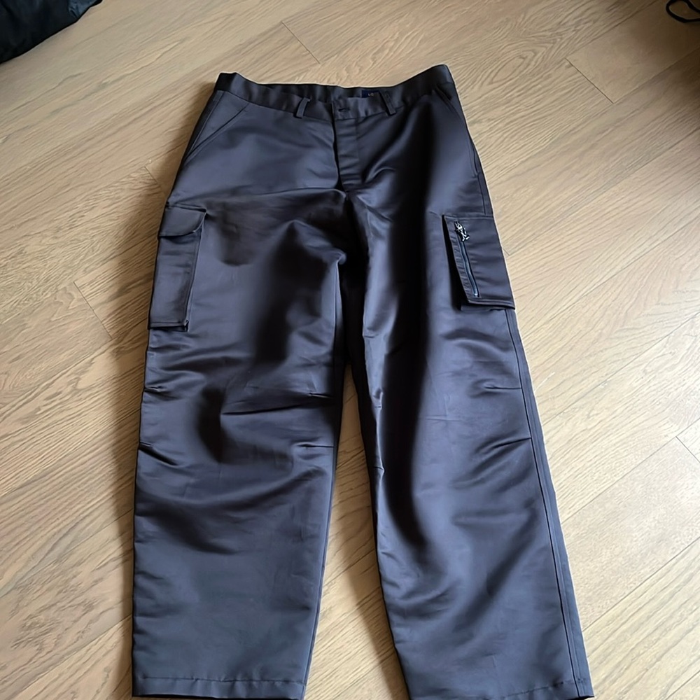 Louis Vuitton dark gray cargo pants